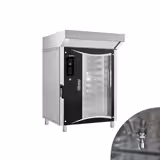 Bakkerij elektrische combisteamer - Digitaal - 10x EN 80x40 - incl. afzuigkap, motor, condensator & wassysteem