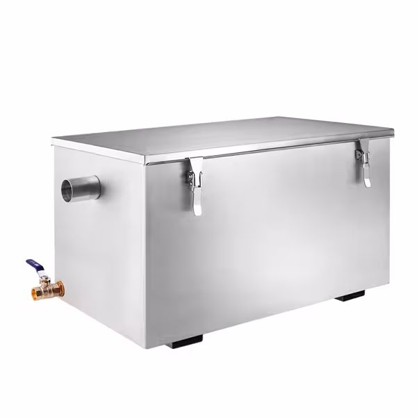 Separator de grăsimi din inox - 40 litri - până la 100 meniuri/zi