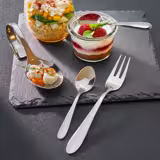 (12 piezas) WMF | SARA - Cuchara de postre - 158mm - pulida