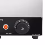 Butterrad - beheizt - Edelstahl - 500 Watt - GN 1/6 - Tiefe: 100mm