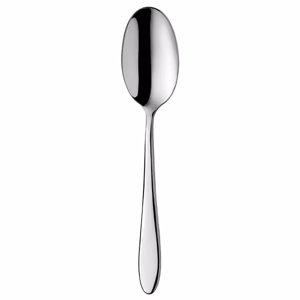 (12 pcs) Dessert spoon PREMIUM - Leandro - 18/10 stainless steel - 208mm