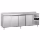 Koelwerkbank ECO - 2230x700mm - met 4 deuren & met achterwand