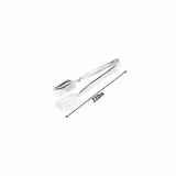 (4 Stück) Salatzange / Servierzange - Länge: 215mm - Edelstahl