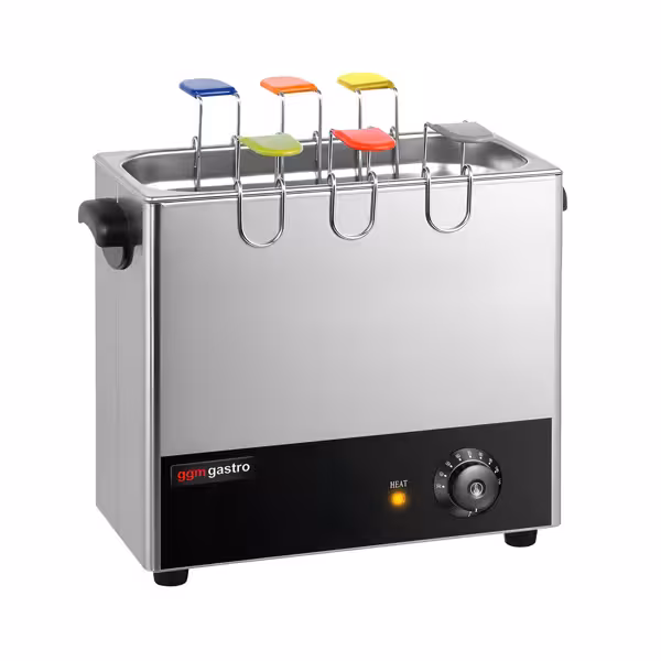 Elektrisk äggkokare - för 6 ägg - 2,2 kW - inkl. 6 äggkorgar