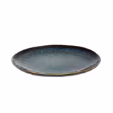 (6 szt.) ECCENTRIC - Talerz płytki - Steingut - Ø 220mm - Petrolblau