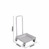 CAMBRO | CAMDOLLY® - Carrello da trasporto - con maniglia - Grigio