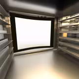 Rotary Commercial Bakery Convection Oven with Steam Injection - Touchscreen Controls - 1 Baking Chambers - 10x 600x400mm (EN 60x40) - with Prover Cabinet & with Hood