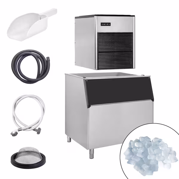 IJsblokjesmachine - Nugget - 335 kg/24 h - incl. ijsopslagbunker