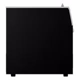 Commercial supermarket freezer island - 1454 mm - 402 litres - with 2 sliding glass doors - black