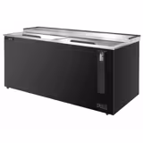 Arca frigorífica para garrafas horizontal (botelheiro) - Preto - 282L