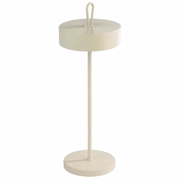 Lampe de table – CLEO – dimmable en 3 niveaux – Ø 120 mm – Whisper White