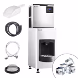 Ice cube maker - cubes - 160 kg/24 h - with ice cube dispenser