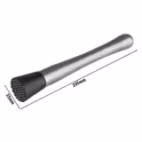 (6 pcs) Pilon à cocktail - acier inoxydable - Longueur: 205mm
