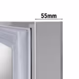 Armadio frigorifero in acciaio inox PREMIUM PLUS - 1385mm - 1110L - fino a +8°C - con 2 porte - ventilato; LED; controllo HACCP/EVCO