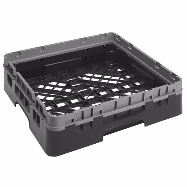 CAMBRO | CAMRACK® - Βασικό καλάθι Αποθήκευσης/Πλυντηρίων Πιάτων 1/1 - 1 προέκταση - 500x500mm - Μαύρο