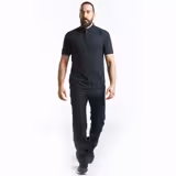 Herren Poloshirt - Schwarz - Größe: L