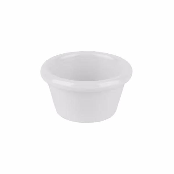 (24 komada) Zdjelica za umake - CASUAL - Melamin - 70 ml - Ø 75 mm - Bijela boja