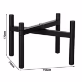 (3 pcs) Buffet Stand - Black - Height: 170mm - suitable for platters & plates from 210mm