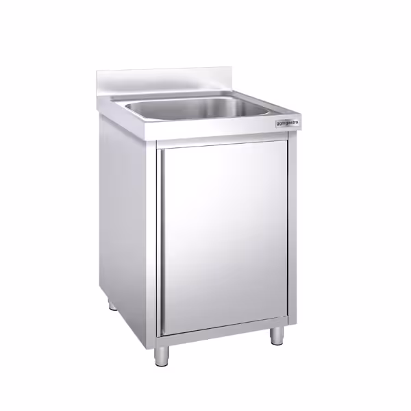 Mueble fregadero de acero Inox. PREMIUM - 0,6 m - 1 cubeta A 40 x P 40 x A 25 cm 