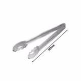 (12 bucăți) CAMBRO | Lugano® clește cu margine curbată - 305 mm - transparent