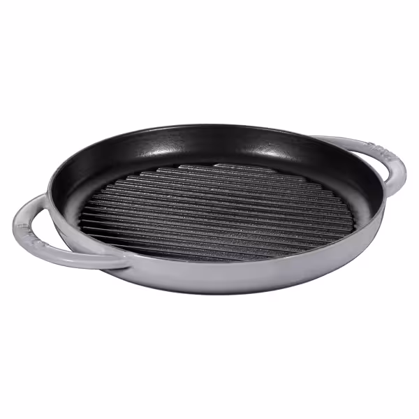 STAUB | GRILL PANS - Grillpan - Ø 260mm - Gietijzer - Grafietgrijs