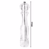 (3 pieces) PEUGEOT | NANCY - Salt Mill - Acrylic - Height: 380mm