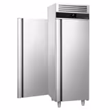 Doorgeef koelkast RVS PREMIUM - GN 2/1 - 700mm - 1410liter - tot -2°C tot +8°C - met 1 deur voor & achter - geforceerde koeling, automatische ontdooiing & LED‑verlichting