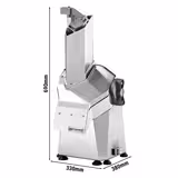 Tagliamozzarella professionale - con dischi da taglio e grattugia inclusi - capacità 250-300kg/h