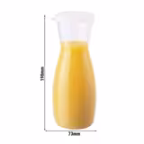 (12 Stück) CAMBRO | CAMLITER® - Getränkekaraffe - 0,5 Liter - inklusive Deckel