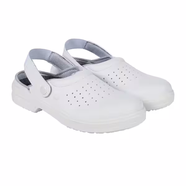 Skyddssko Oxford - Vit - storlek: 35