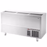 Italhűtő láda - rozsdamentes acél - 445 l