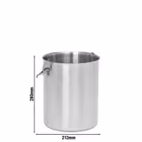 Edelstahlbehälter für Saucenspender - 8 Liter