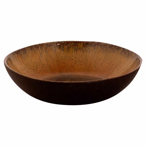 (4 stuks) CECIL - diep bord - Bowl/diep bord - rond - steengoed - Ø210mm - bruin