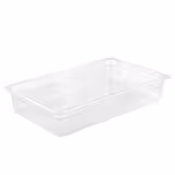 (6 stuks) Polycarbonaat GN-bak GN 1/1 - transparant - 8,5 liter - Diepte: 65mm