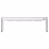 Mostek grzewczy PREMIUM z promiennikiem ceramicznym - 1600x370mm - 1,4kW - 1 podgrzewany poziom - regulowana wysokość