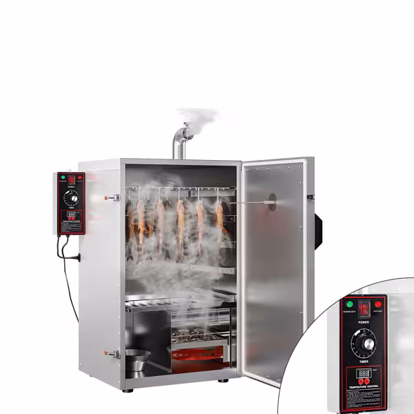 Cuptor de afumat – digital – cu 4 rafturi
