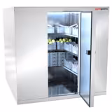 Kit rayonnage en aluminium - En angle (L) gauche - Profondeur:460mm - Capacité de charge:600kg