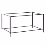 Bufféställ VALO - metall, svart - 570x370 mm - Höjd: 285 mm - passar för GN 1/1