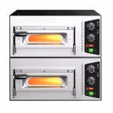 Commercial Italian Electric Pizza Oven 1 pizza Ø35 cm – 2.2 kW – Schuko plug