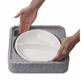 (20 pezzi) THERMO FUTURE BOX | Thermobox PLATTER - Grigio