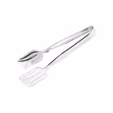 (4 Stück) Salatzange / Servierzange - Länge: 215mm - Edelstahl