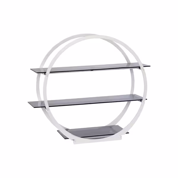 Etagerie / Buffetständer - Ø 390mm - Weiß