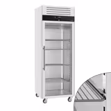 Armoire réfrigérée négative en acier inoxydable inox ECO – GN 2/1 – 700 litres – avec 1 porte vitrée