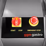 Mezcladora de carne eléctrica - 50kg - 1,5kW - Función inversa