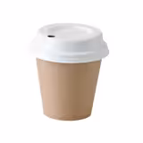 (1000 pieces) Paper cup - 150ml - 6 oz - Ø 80mm - Brown