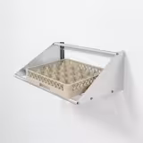 Mensola a parete in acciaio inox - 559x457mm - con 1 ripiano