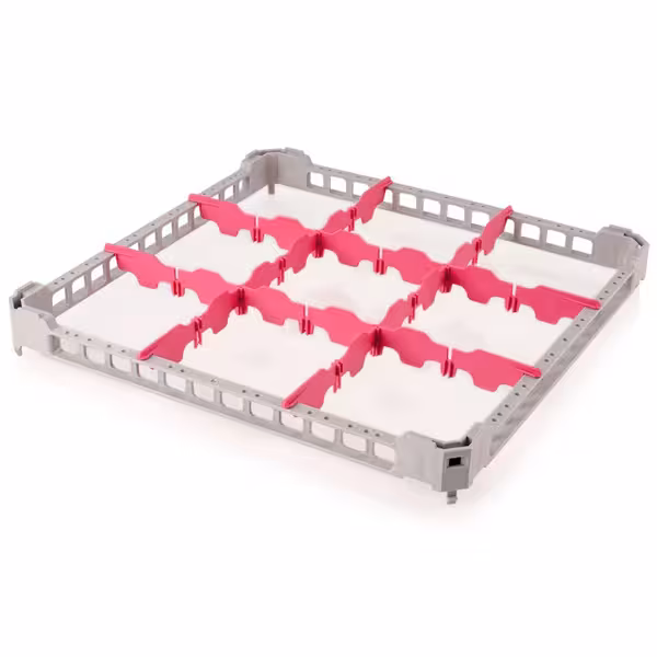 Καλάθι πλυντηρίου ποτηριών PREMIUM - GKFP5050 & GKFP9 - 50x50x4 cm - 9 θέσεων - κατάλληλο για GKFP5050, GKFP9