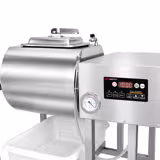 Vakuum-Mariniermaschine - 60 Liter - beidseitiger Drehlauf - Digital - mit Timerfunktion