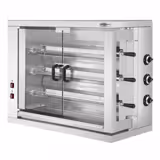 Gas Hähnchengrill - 19,4 kW - mit 3 Spießen für bis zu 18 Hähnchen