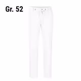 (6 pièces) KARLOWSKY | Pantalon chino homme stretch moderne - Blanc - Taille : 52